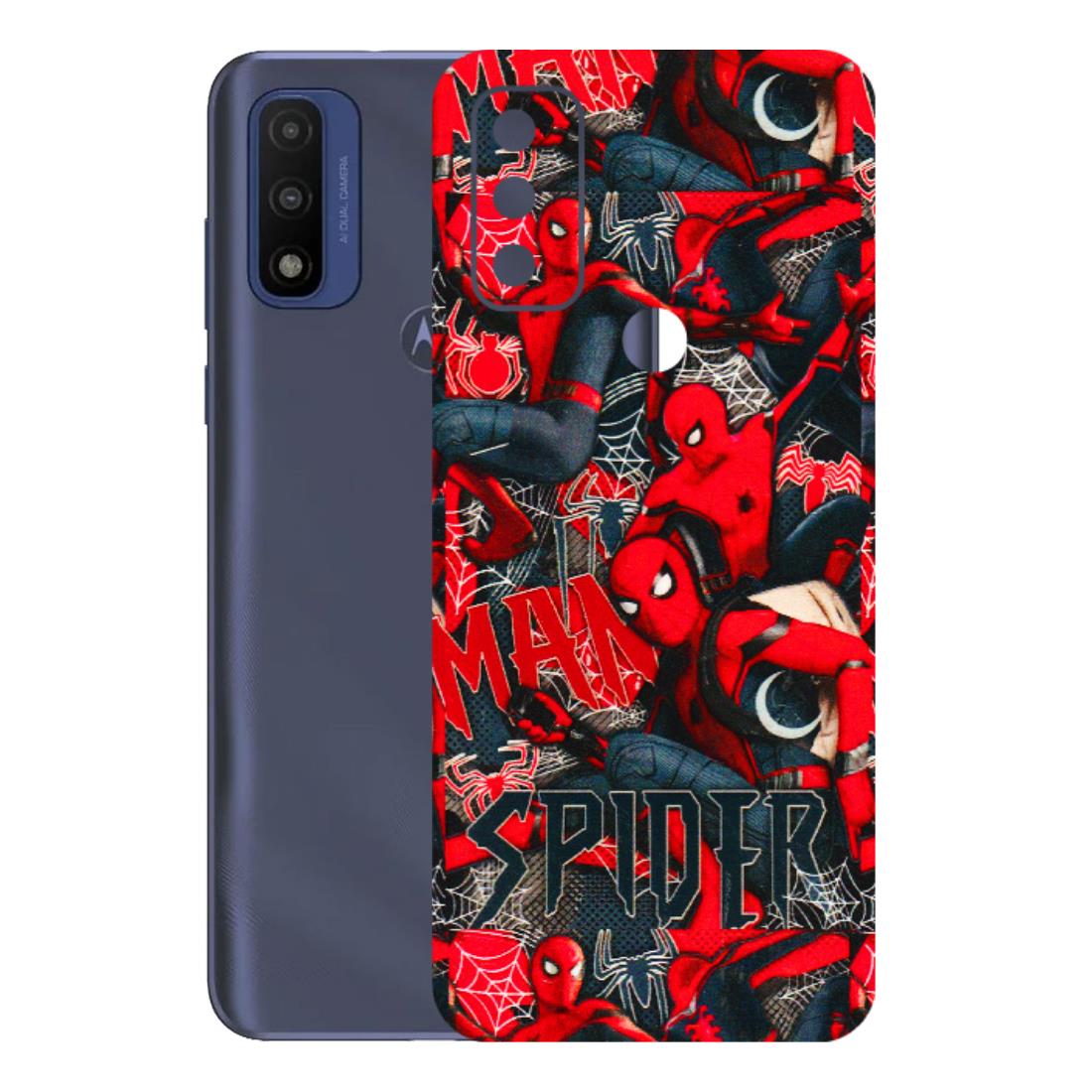 Motorola Phone Skins (All Models) - SpiderMan Cool - 3D Embossed Finish (L-188) Motorola Moto G Pure