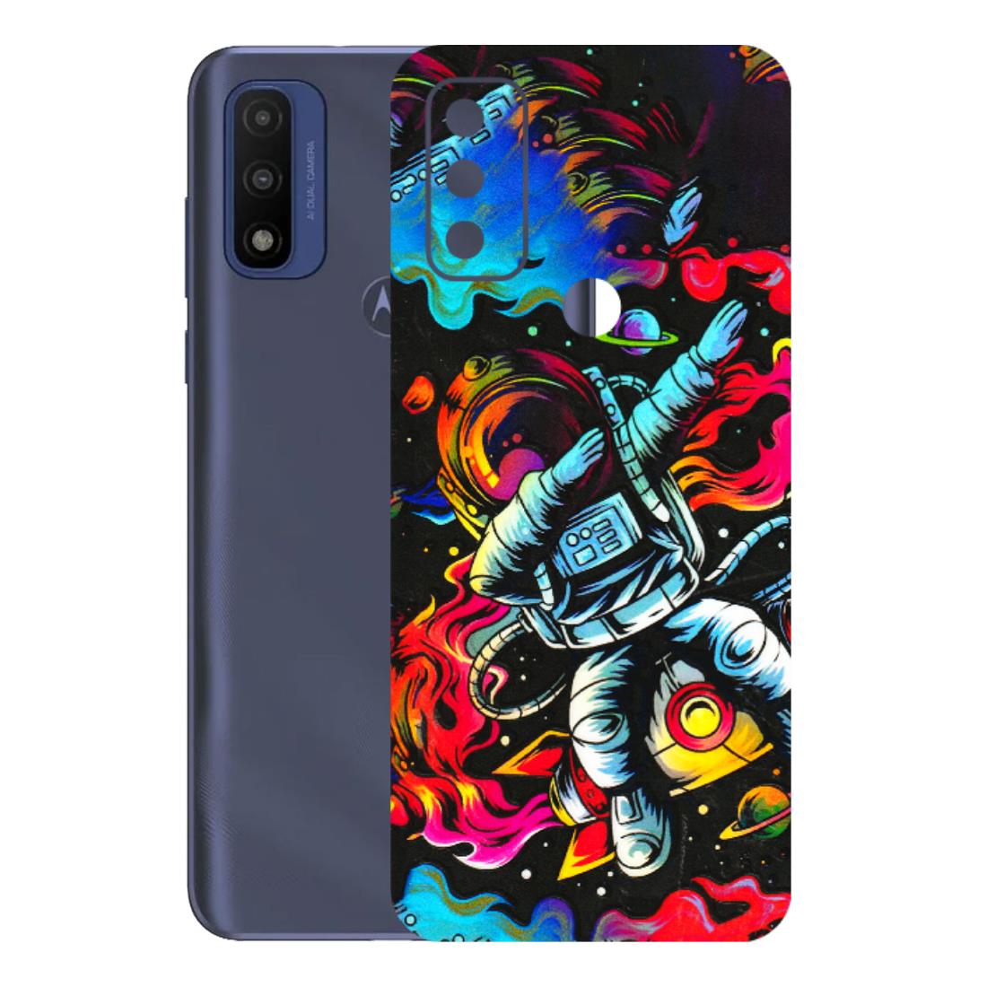 Motorola Phone Skins (All Models) - Astronaut Dope - 3D Embossed Finish (L-191) Motorola Moto G Pure