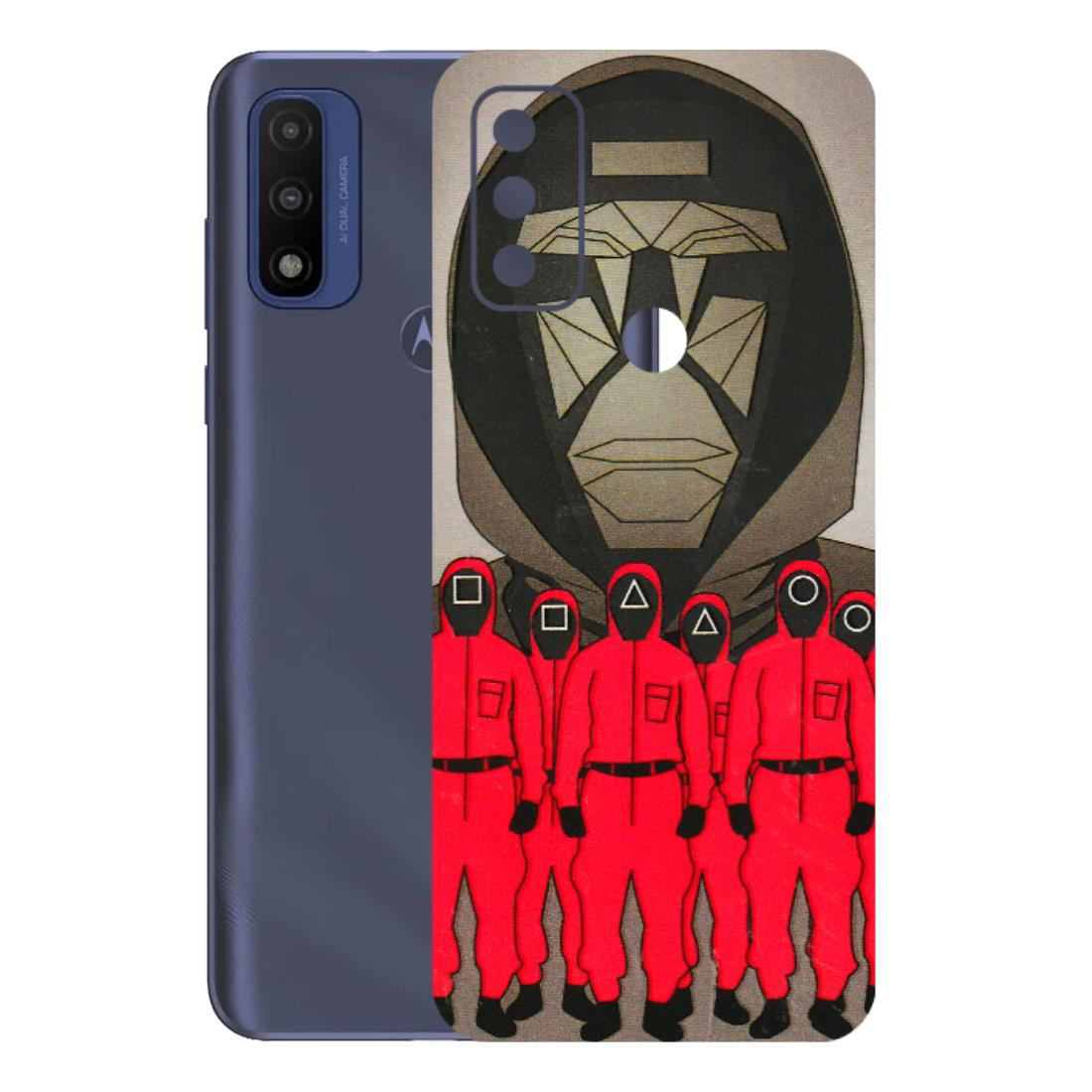 Motorola Phone Skins (All Models) - Squid Game Hero - 3D Embossed Finish (L-245) Motorola Moto G Pure