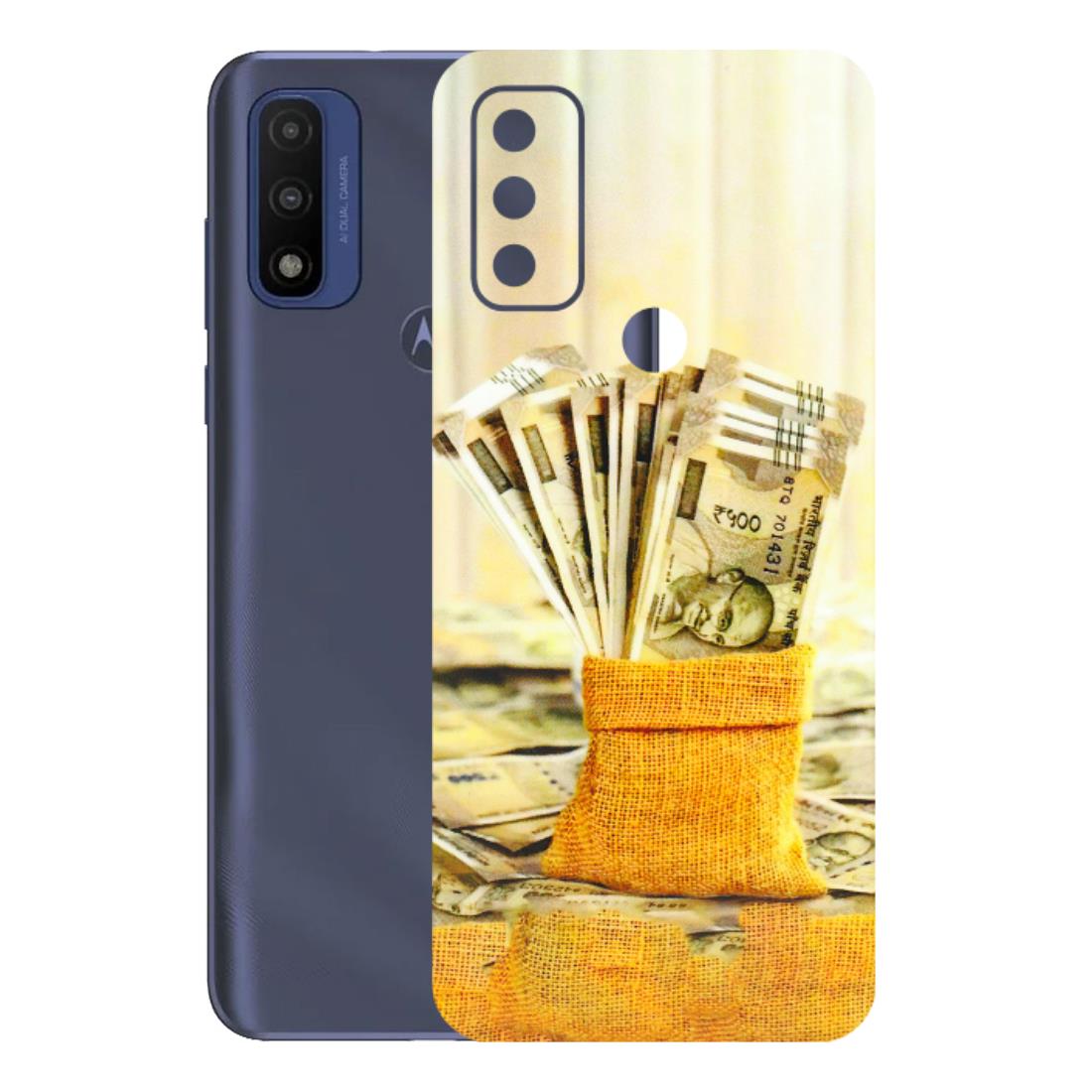 Motorola Phone Skins (All Models) - Show Me The Money - 3D Embossed Finish (L-52) Motorola Moto G Pure