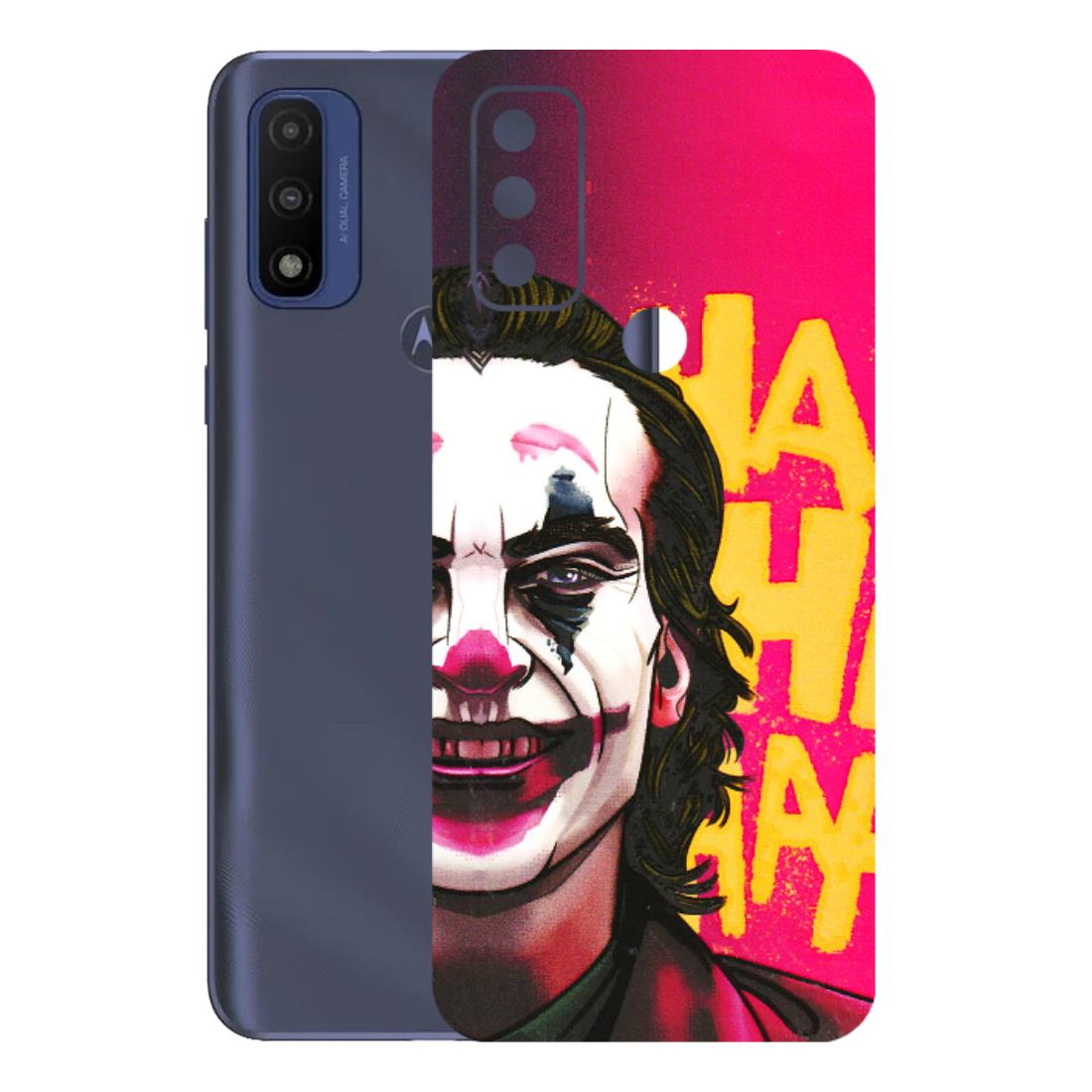 Motorola Phone Skins (All Models) - Joker Evil Laugh - 3D Embossed Finish (L-97) Motorola Moto G Pure