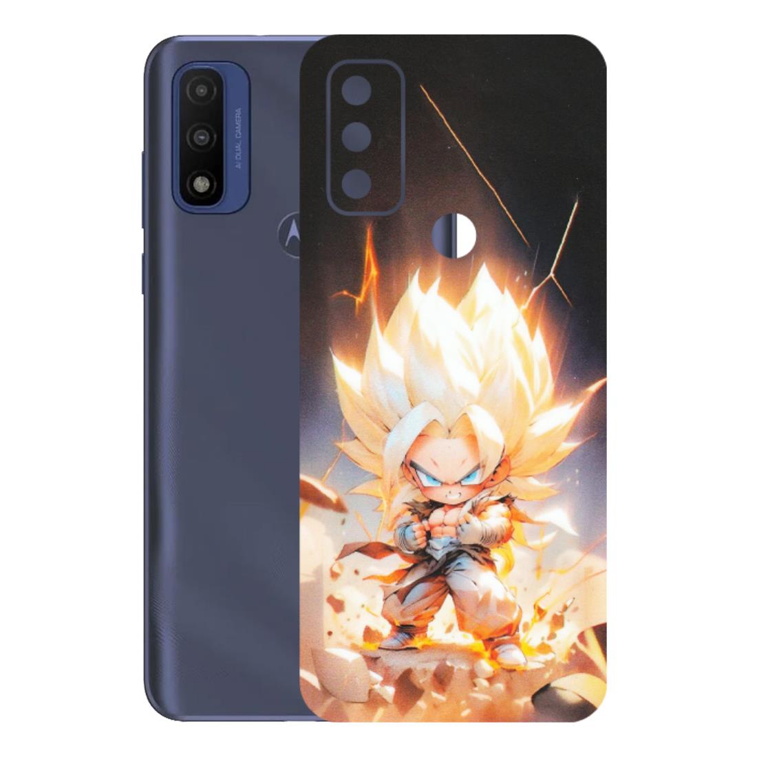 Motorola Phone Skins (All Models) - Goku Dragon Cute Anime - Matte Finish (M-131) Motorola Moto G Pure