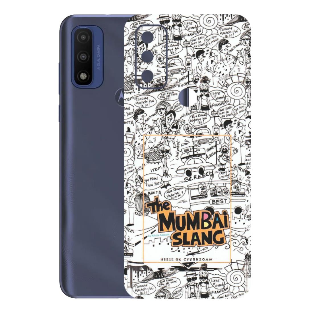 Motorola Phone Skins (All Models) - The Mumbai Slang - Matte Finish (M-142) Motorola Moto G Pure