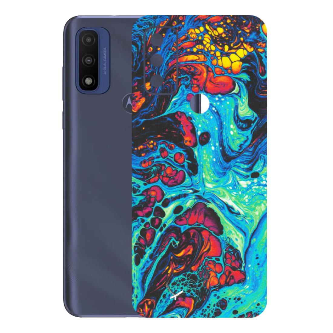Motorola Phone Skins (All Models) - Majestic Galactic Marbel - Matte Finish (M-85) Motorola Moto G Pure
