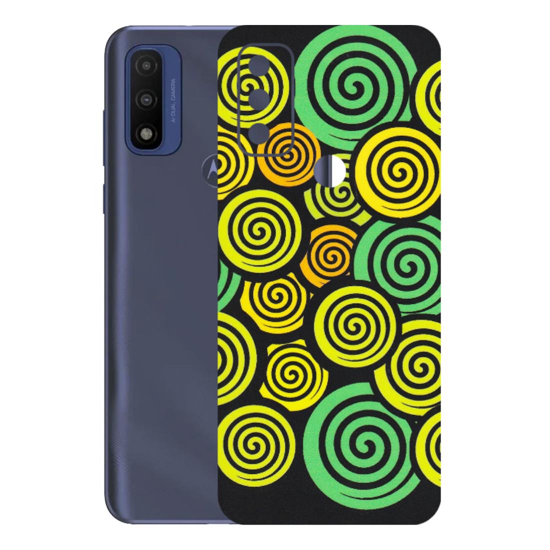 Motorola Phone Skins (All Models) - Crazy Spiral - Matte Finish (M-91) Motorola Moto G Pure