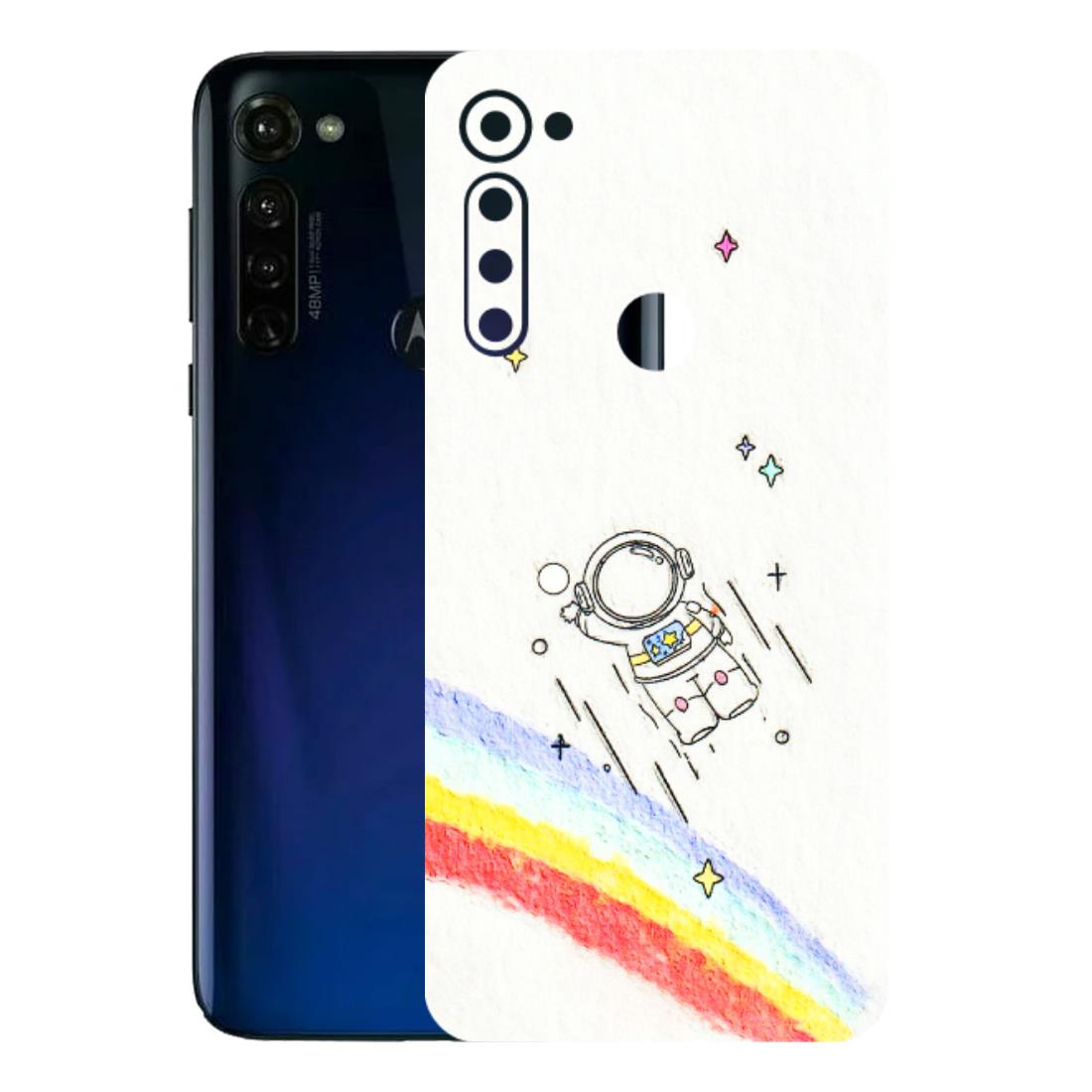 Motorola Phone Skins (All Models) - Milkyway Astronaut - 3D Embossed Finish (L-110) Motorola Moto G Stylus
