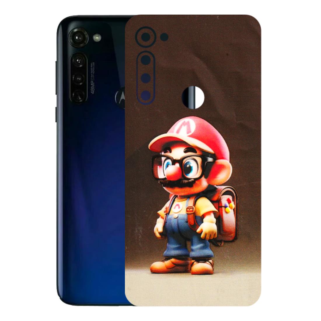Motorola Phone Skins (All Models) - Little Mario - 3D Embossed Finish (L-119) Motorola Moto G Stylus