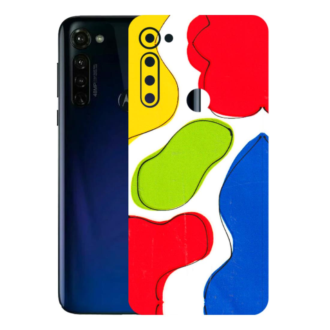 Motorola Phone Skins (All Models) - RGB Colour Paint - 3D Embossed Finish (L-284) Motorola Moto G Stylus