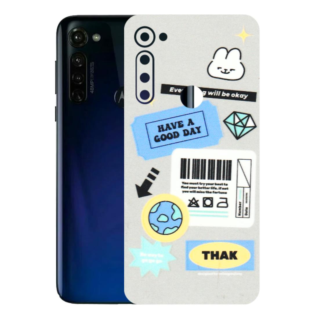 Motorola Phone Skins (All Models) - Will Be Okay Design - 3D Embossed Finish (L-316) Motorola Moto G Stylus