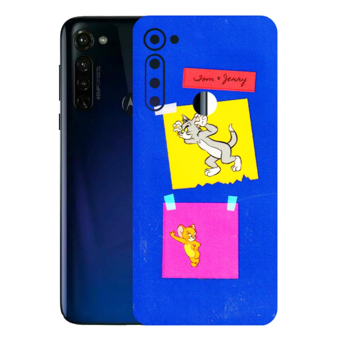 Motorola Phone Skins (All Models) - Tom N Jerry Sticky Notes - 3D Embossed Finish (L-88) Motorola Moto G Stylus