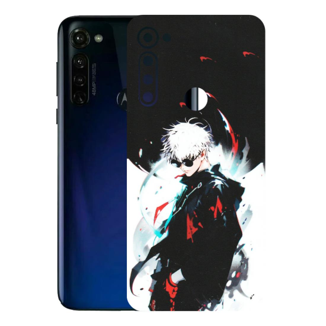Motorola Phone Skins (All Models) - Gojo Powerful Charater Kaisen Anime - Matte Finish (M-144) Motorola Moto G Stylus