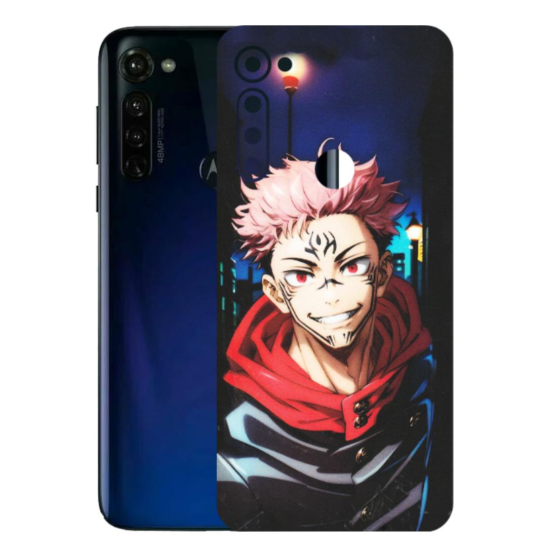 Motorola Phone Skins (All Models) - Yuji Itadori Funny Face Anime - Matte Finish (M-152) Motorola Moto G Stylus