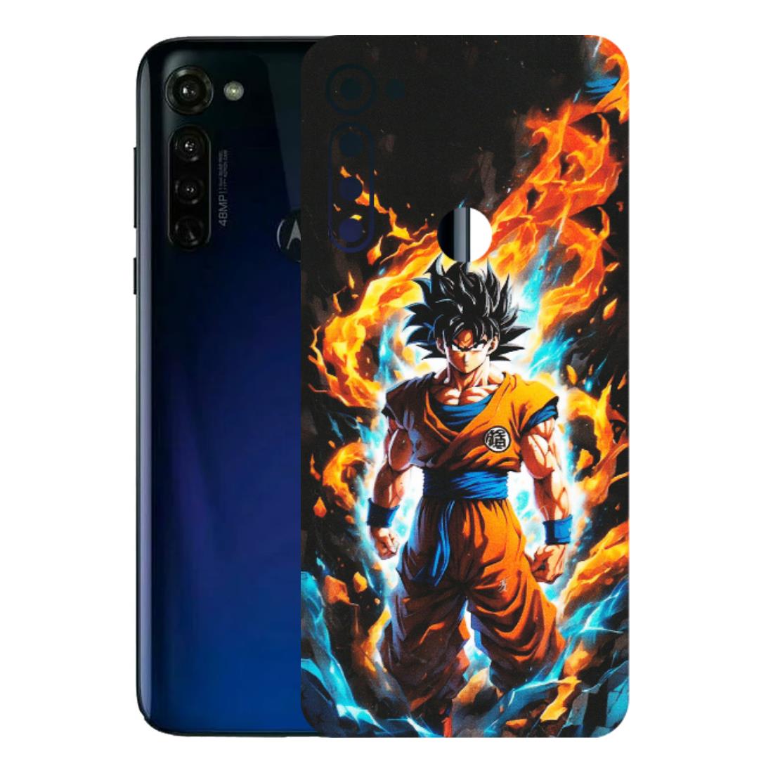 Motorola Phone Skins (All Models) - Goku Transformation Anime - Matte Finish (M-159) Motorola Moto G Stylus