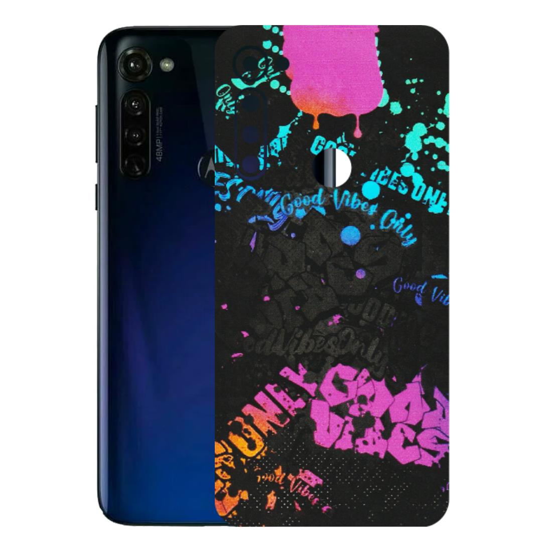 Motorola Phone Skins (All Models) - Majestic Black Vibes - Matte Finish (M-62) Motorola Moto G Stylus
