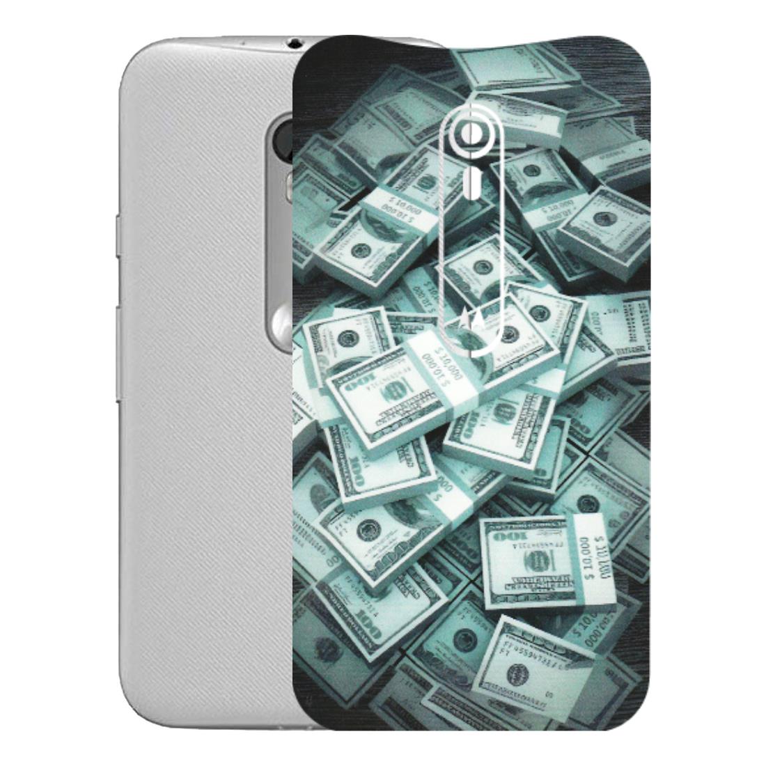 Motorola Phone Skins (All Models) - Hundred Dollar Bill - Matte Finish (M-162) Motorola Moto G Turbo