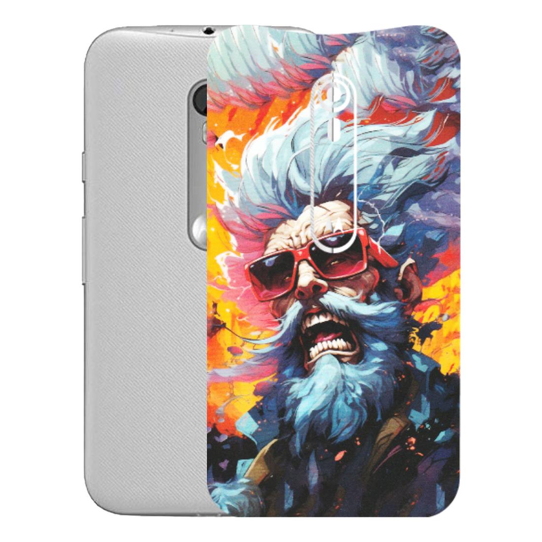 Motorola Phone Skins (All Models) - Daddy Cool Character - Matte Finish (M-43) Motorola Moto G Turbo