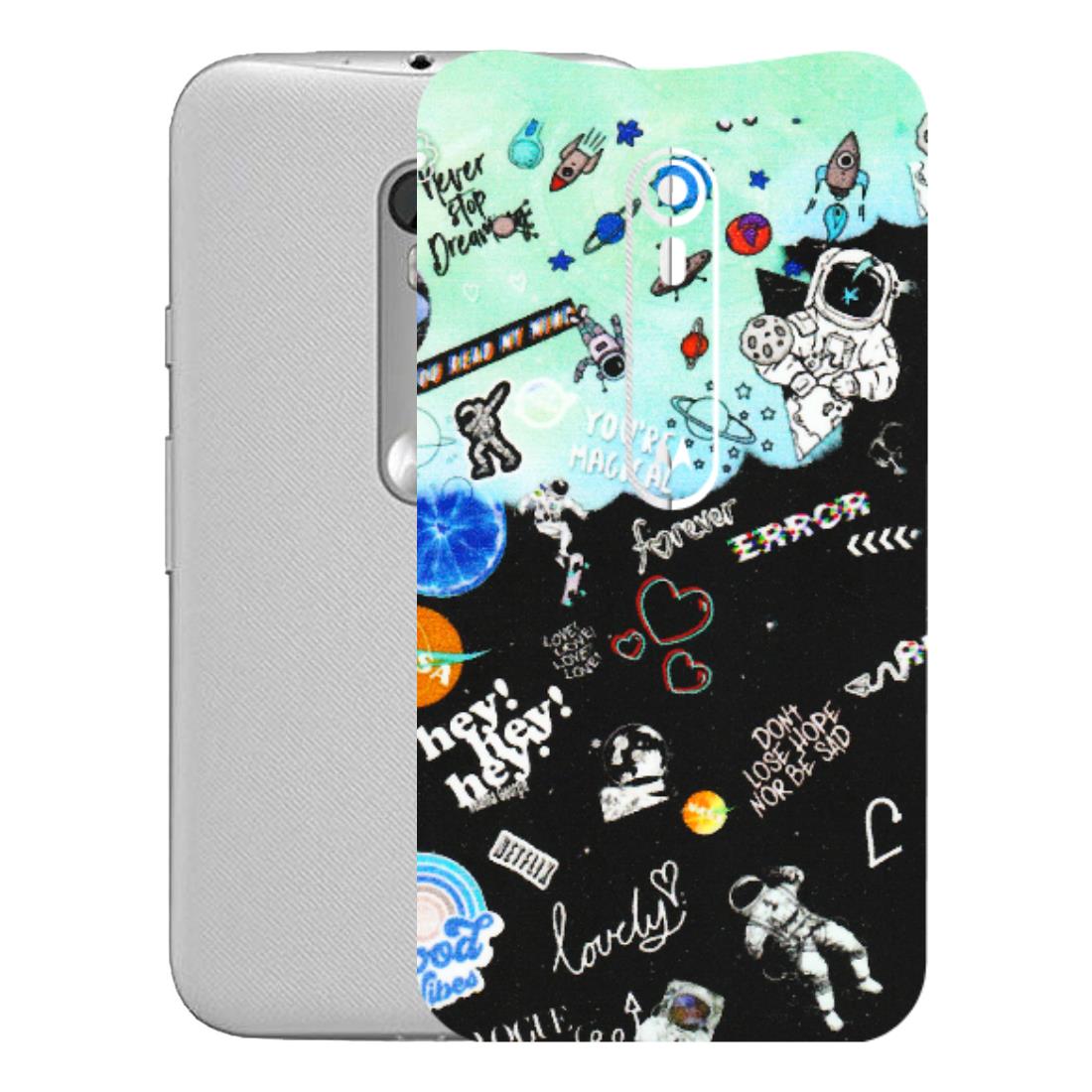 Motorola Phone Skins (All Models) - Living In A Space Dream - Matte Finish (M-46) Motorola Moto G Turbo