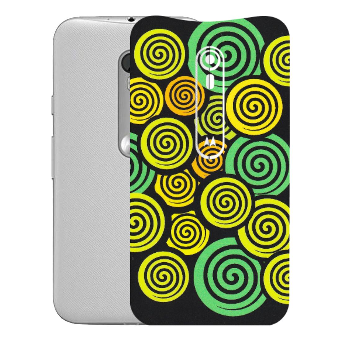 Motorola Phone Skins (All Models) - Crazy Spiral - Matte Finish (M-91) Motorola Moto G Turbo