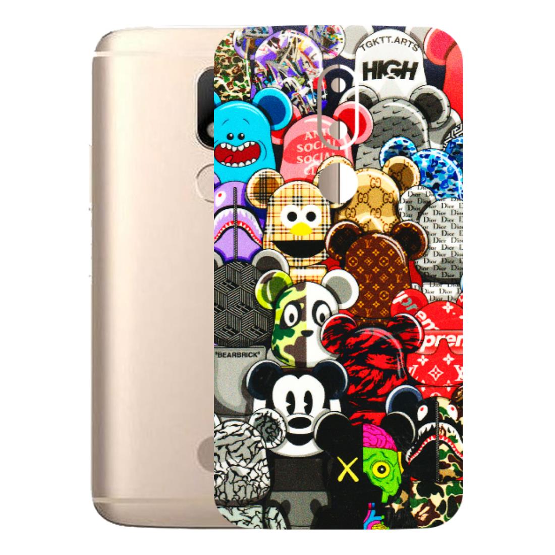 Motorola Phone Skins (All Models) - More Mickey Mouses - 3D Embossed Finish (L-118) Motorola Moto M