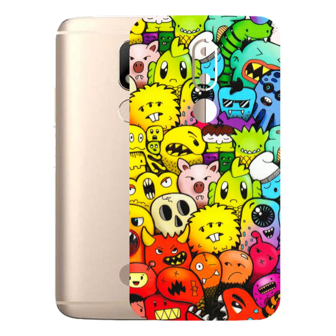 Motorola Phone Skins (All Models) - Angry Funkies - 3D Embossed Finish (L-169) Motorola Moto M
