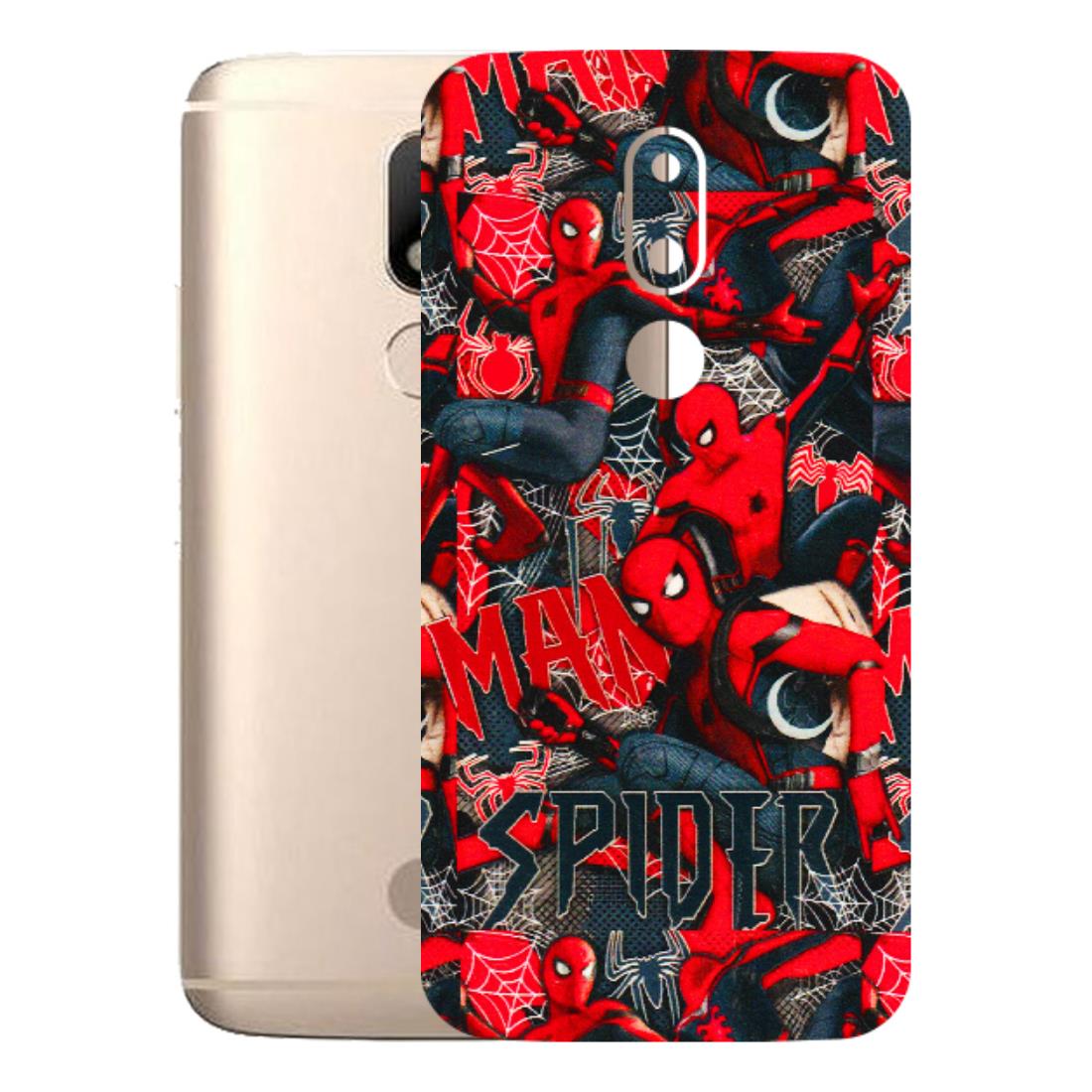 Motorola Phone Skins (All Models) - SpiderMan Cool - 3D Embossed Finish (L-188) Motorola Moto M