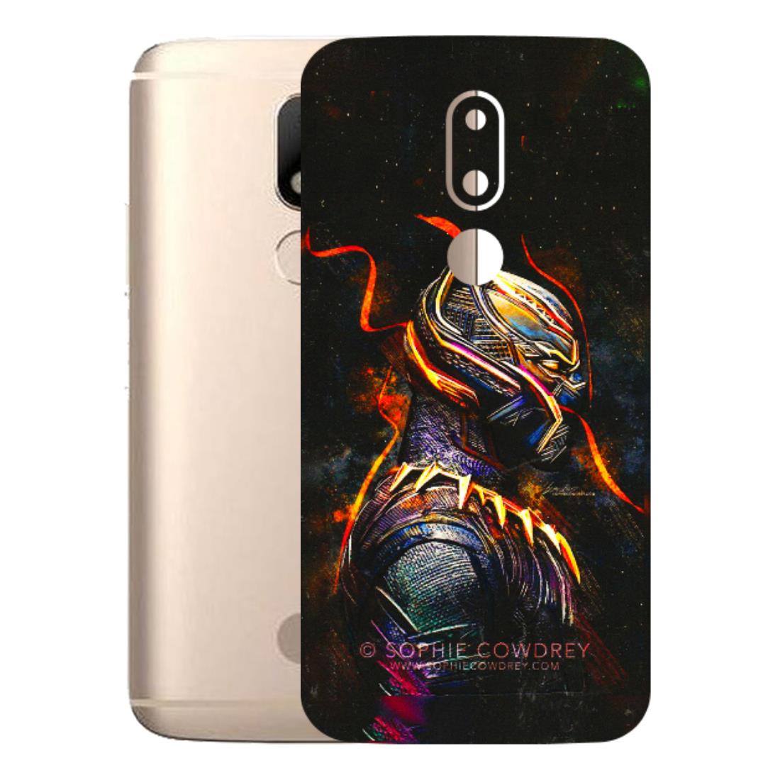 Motorola Phone Skins (All Models) - Black Panther - 3D Embossed Finish (L-190) Motorola Moto M