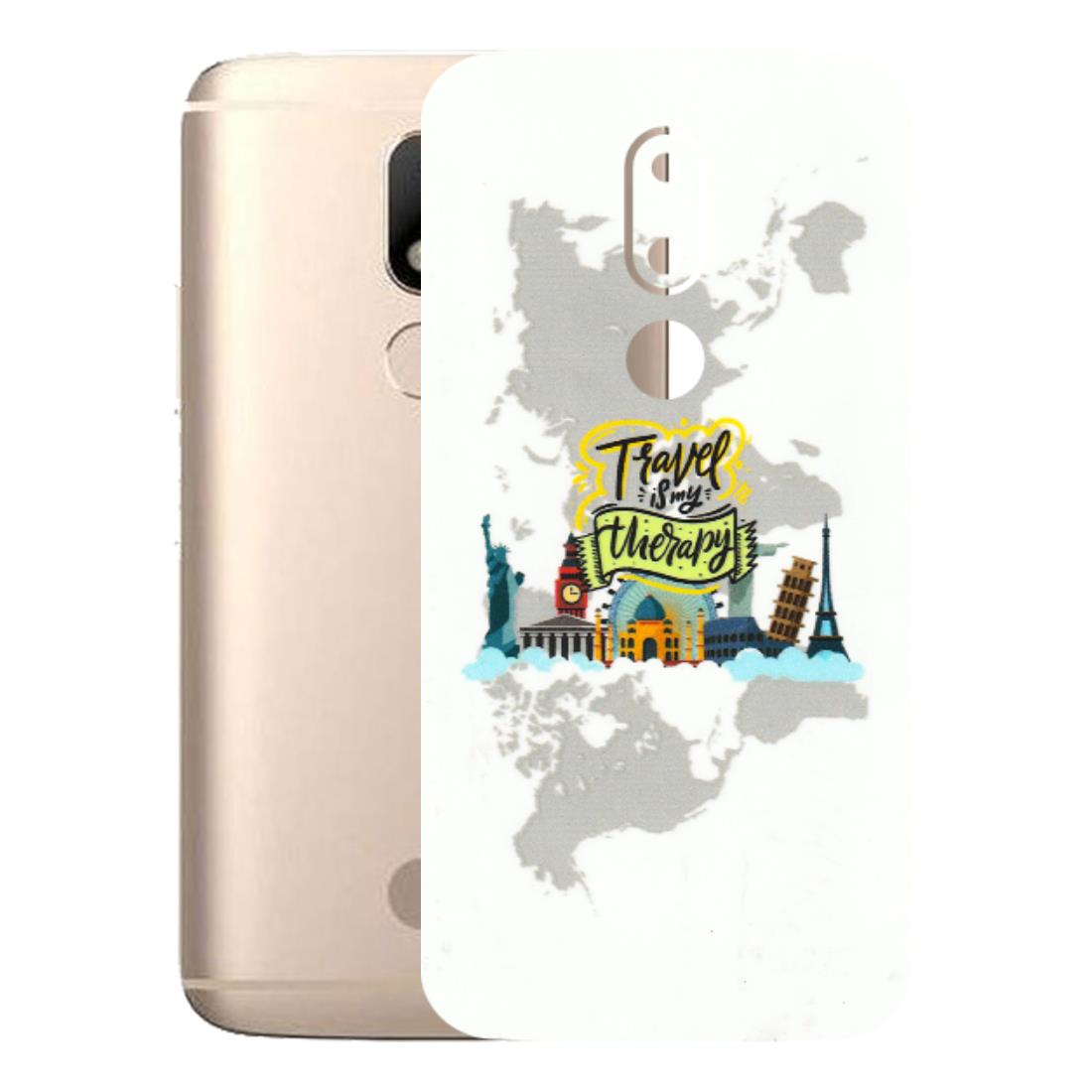 Motorola Phone Skins (All Models) - Travel Therapy - 3D Embossed Finish (L-199) Motorola Moto M