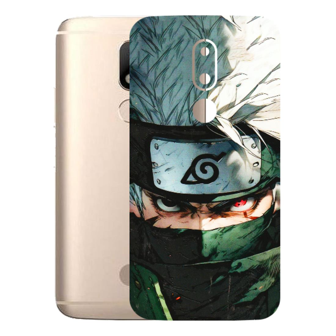 Motorola Phone Skins (All Models) - Kakashi Red Eye Focus - 3D Embossed Finish (L-227) Motorola Moto M