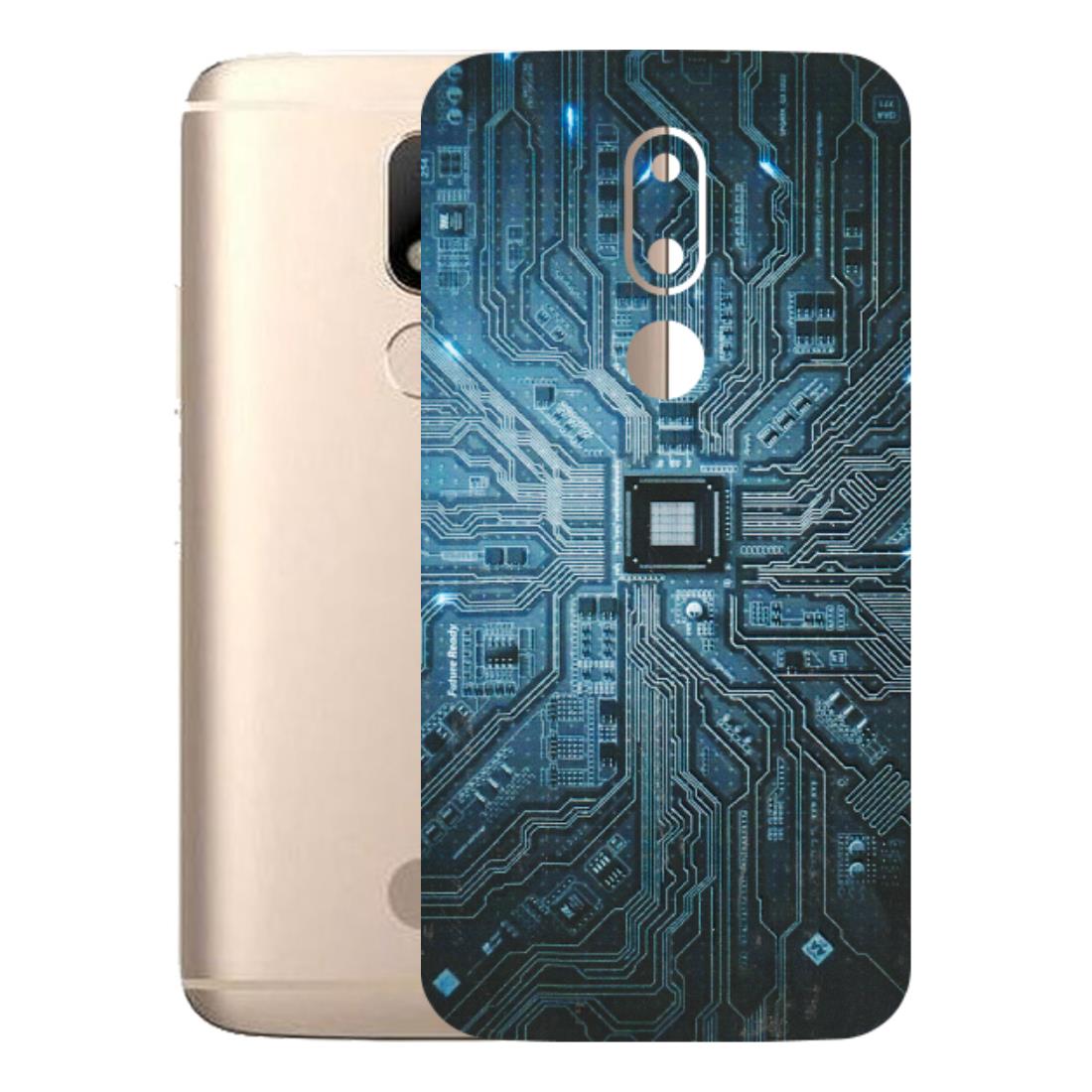 Motorola Phone Skins (All Models) - Original Circuit - 3D Embossed Finish (L-267) Motorola Moto M