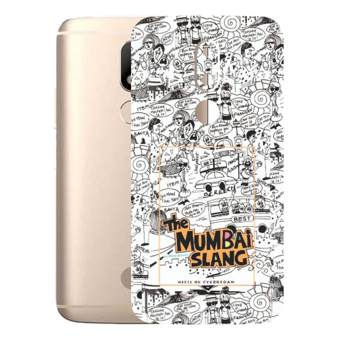 Motorola Phone Skins (All Models) - The Mumbai Slang - Matte Finish (M-142) Motorola Moto M