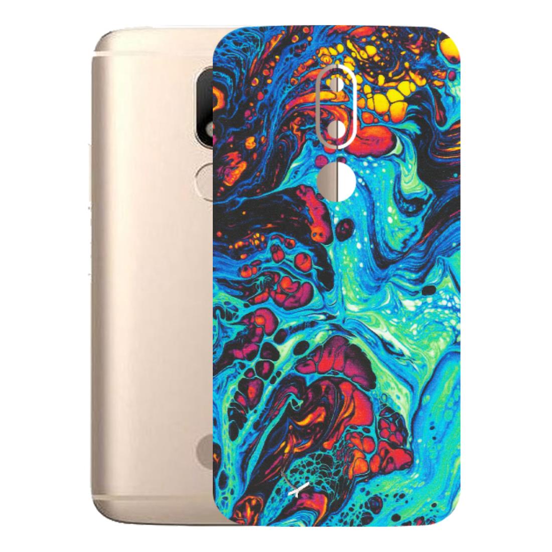 Motorola Phone Skins (All Models) - Majestic Galactic Marbel - Matte Finish (M-85) Motorola Moto M
