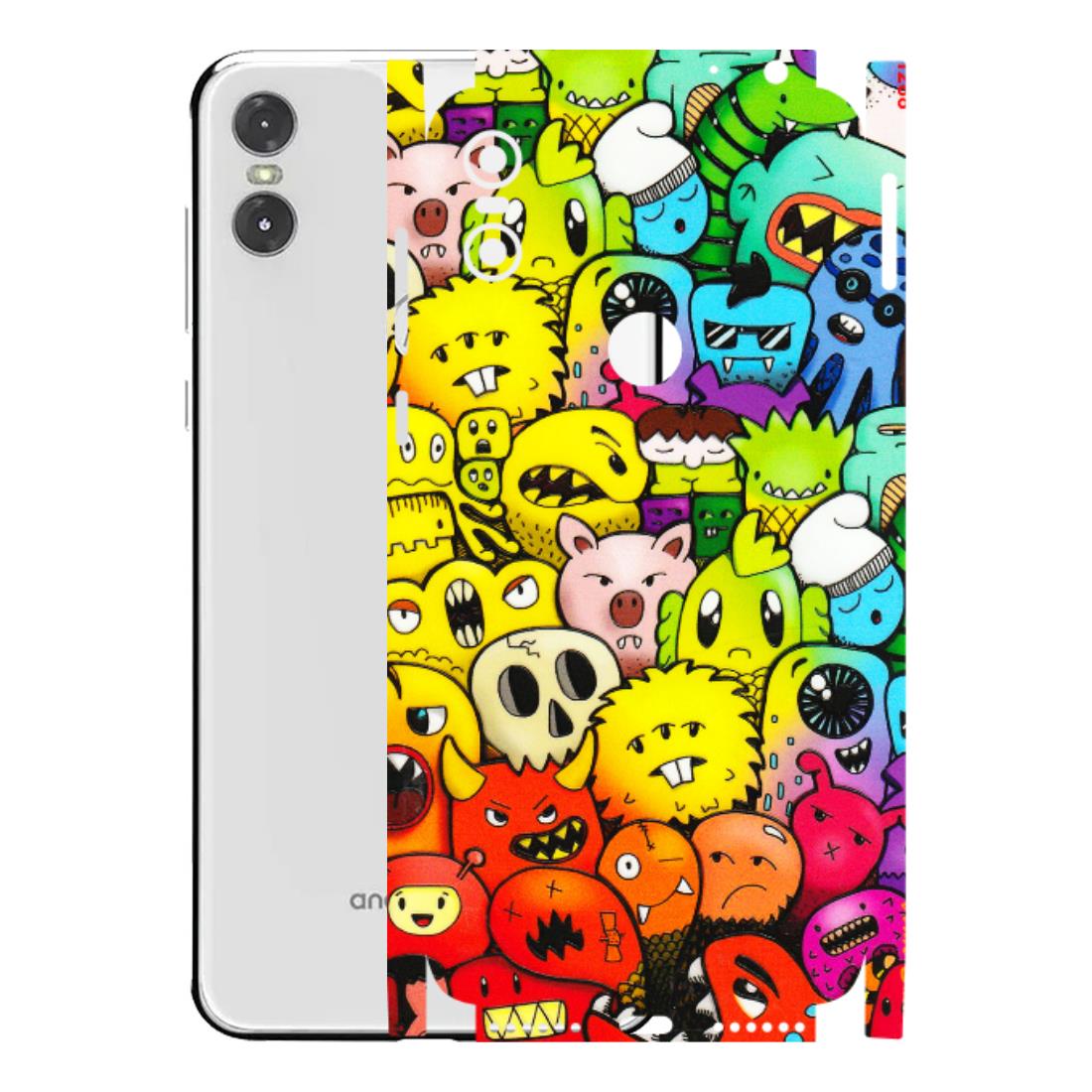 Motorola Phone Skins (All Models) - Angry Funkies - 3D Embossed Finish (L-169) Motorola Moto One