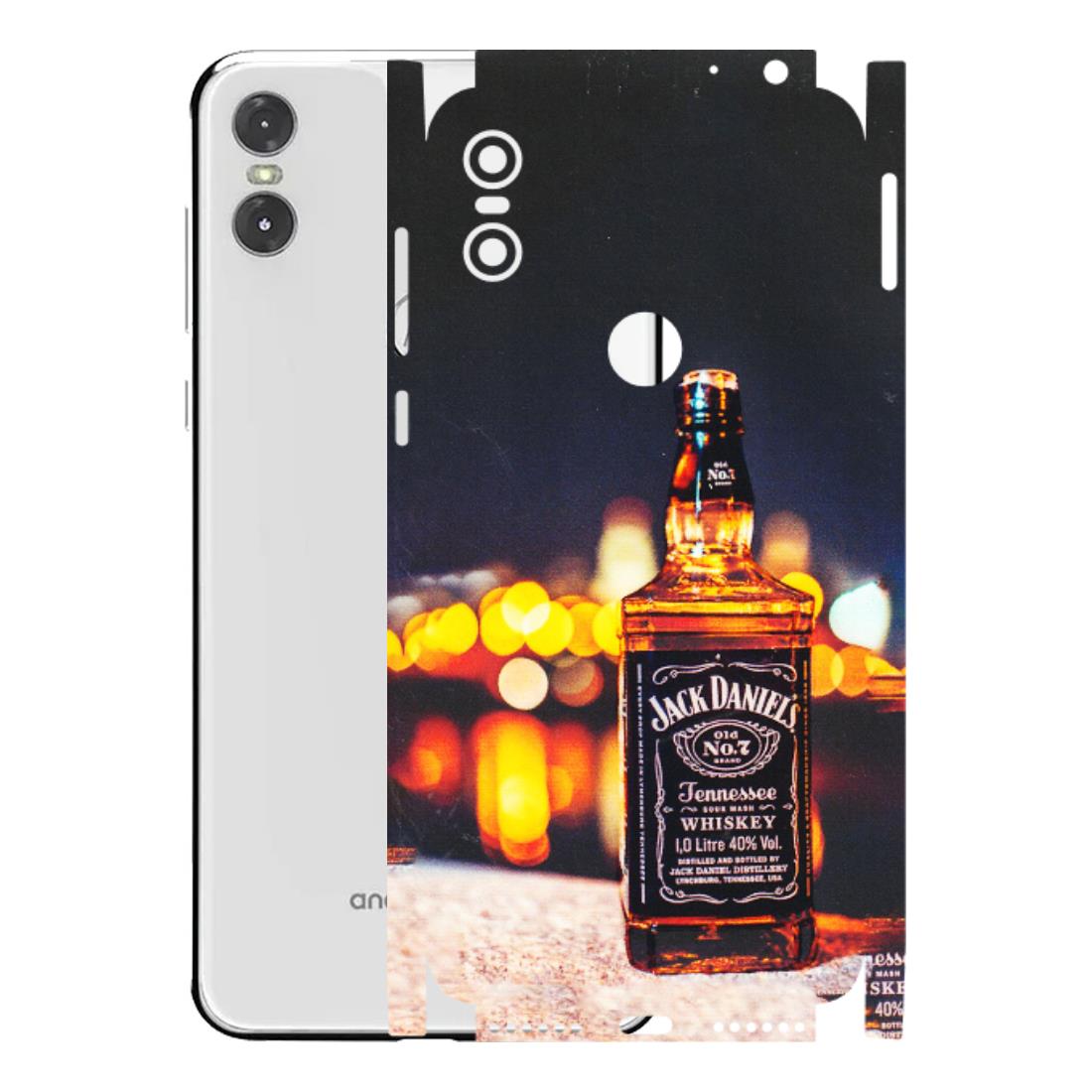 Motorola Phone Skins (All Models) - JD Whiskey Bottle - 3D Embossed Finish (L-20) Motorola Moto One