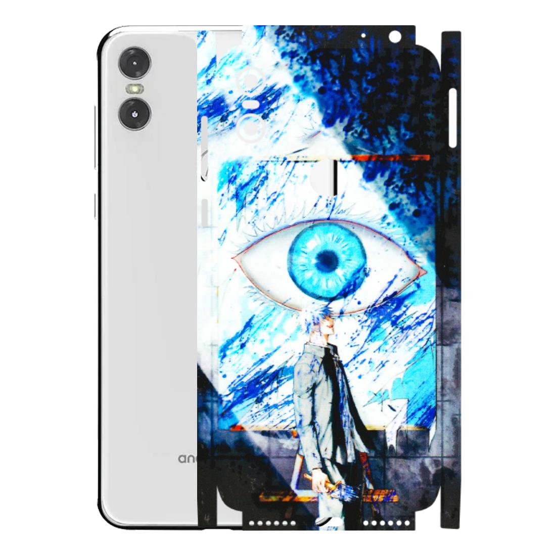 Motorola Phone Skins (All Models) - Gojo Satoru evil eye - 3D Embossed Finish (L-239) Motorola Moto One