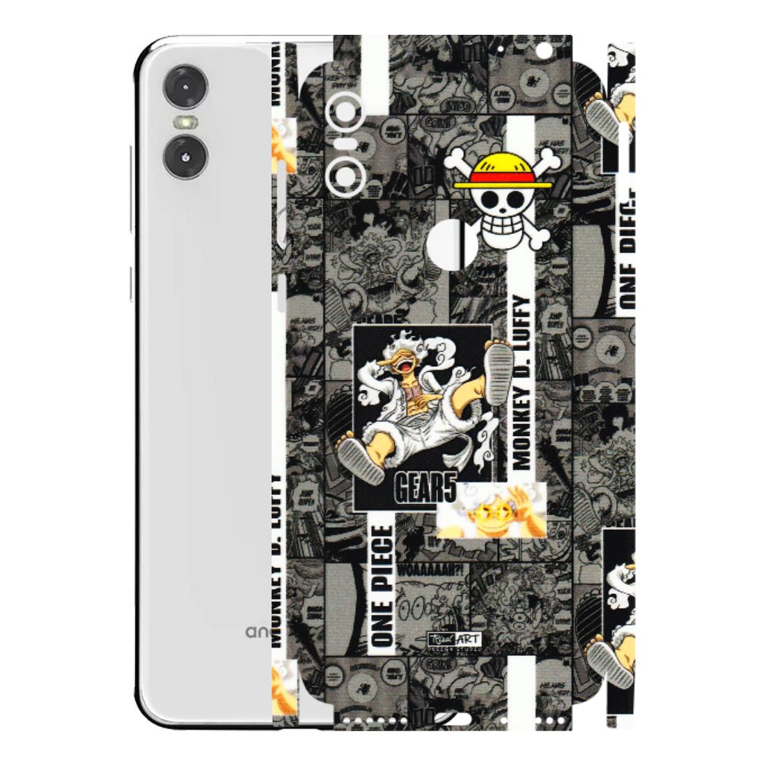 Motorola Phone Skins (All Models) - Cuffy Anime MonkeyCamic - 3D Embossed Finish (L-242) Motorola Moto One