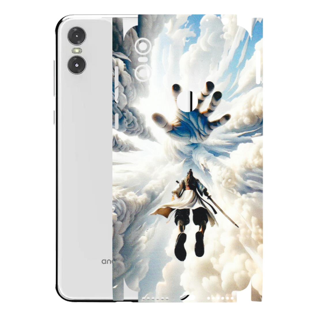 Motorola Phone Skins (All Models) - Big Hand With Monkey King - 3D Embossed Finish (L-323) Motorola Moto One
