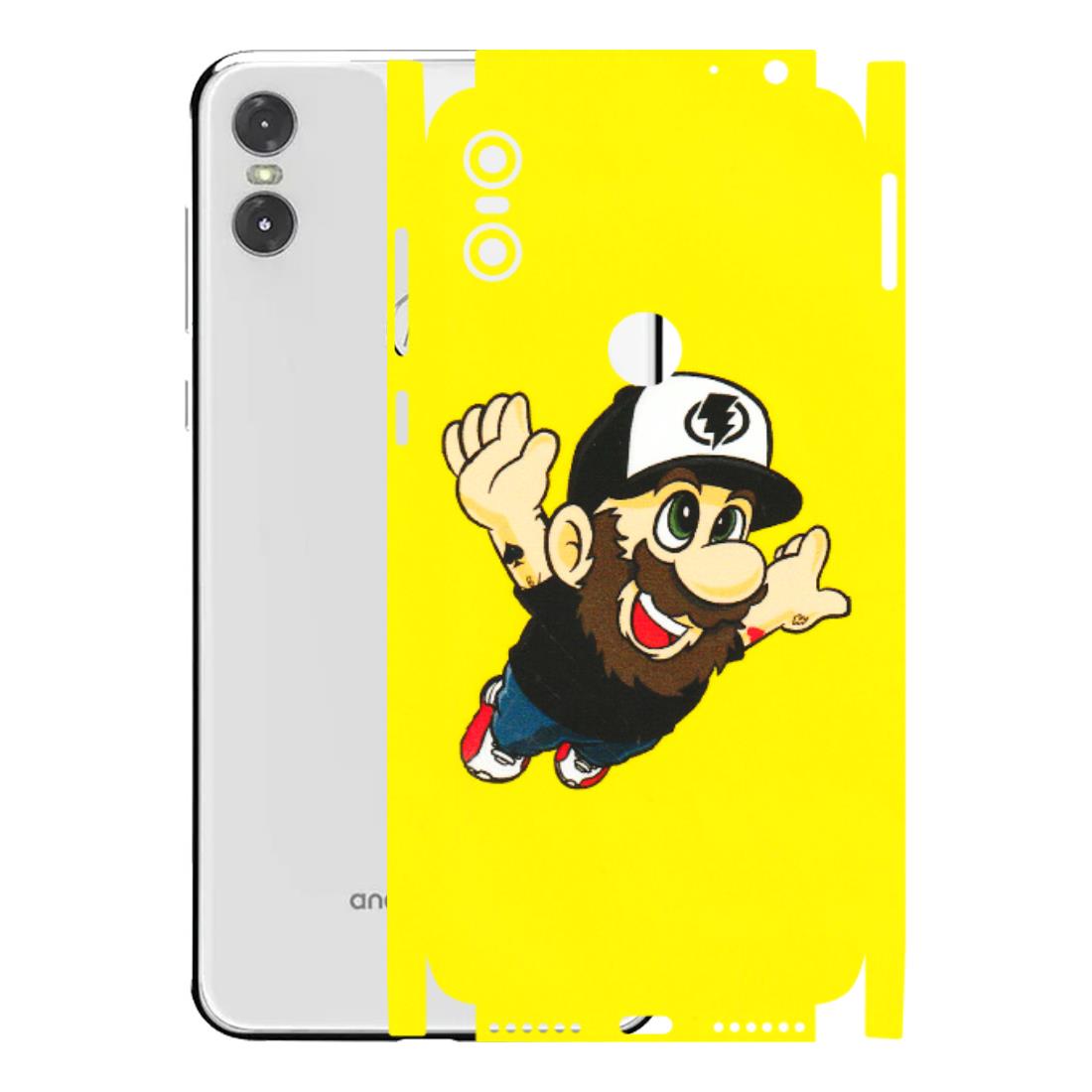 Motorola Phone Skins (All Models) - Flying Beardo - 3D Embossed Finish (L-60) Motorola Moto One