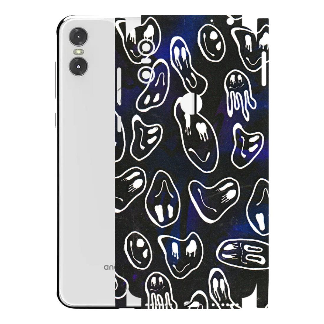 Motorola Phone Skins (All Models) - Distorted Smileys - 3D Embossed Finish (L-92) Motorola Moto One