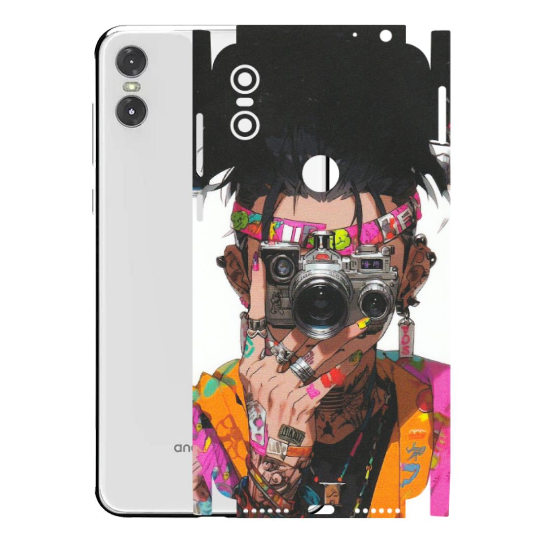Motorola Phone Skins (All Models) - Camera Lover Girl - Matte Finish (M-09) Motorola Moto One