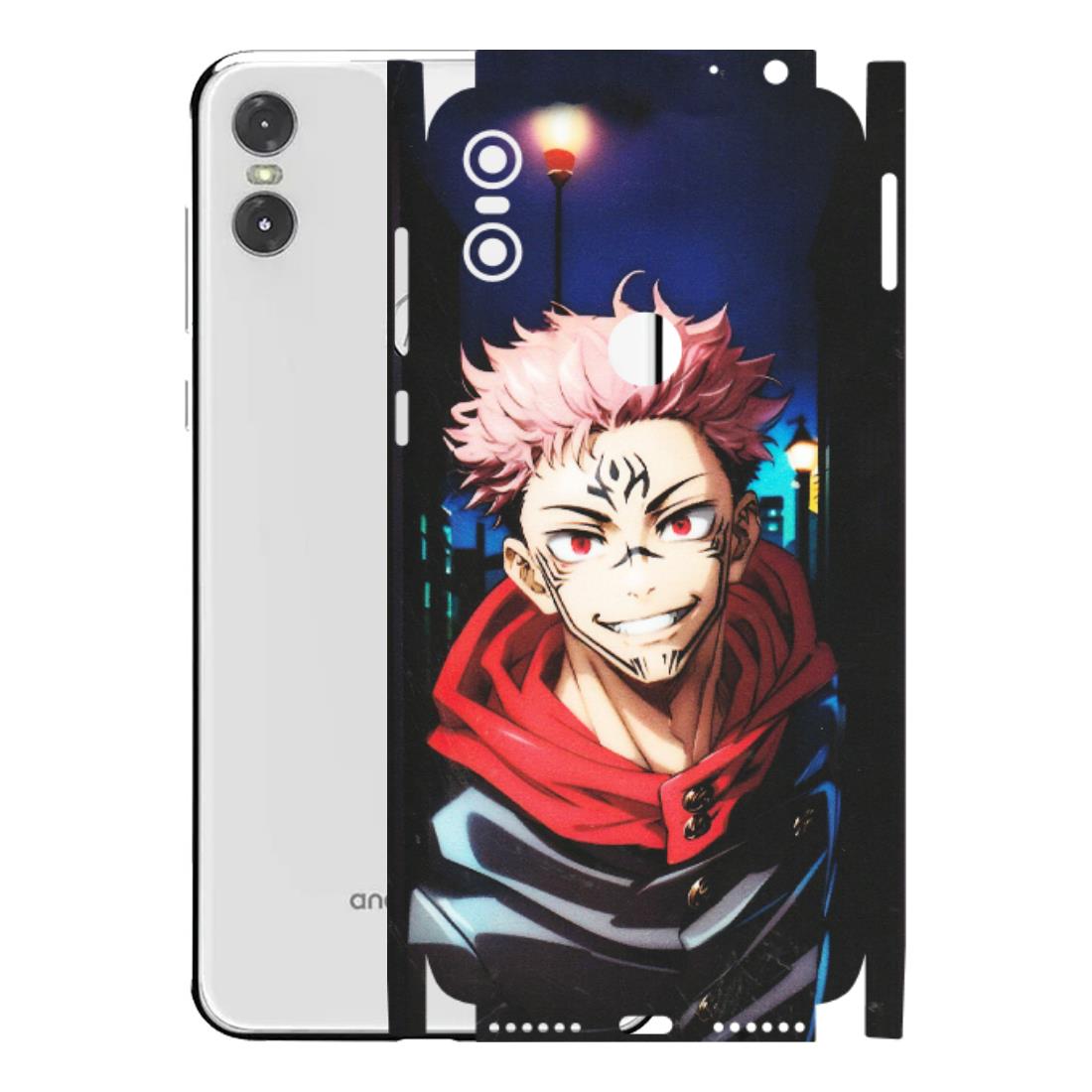 Motorola Phone Skins (All Models) - Yuji Itadori Funny Face Anime - Matte Finish (M-152) Motorola Moto One