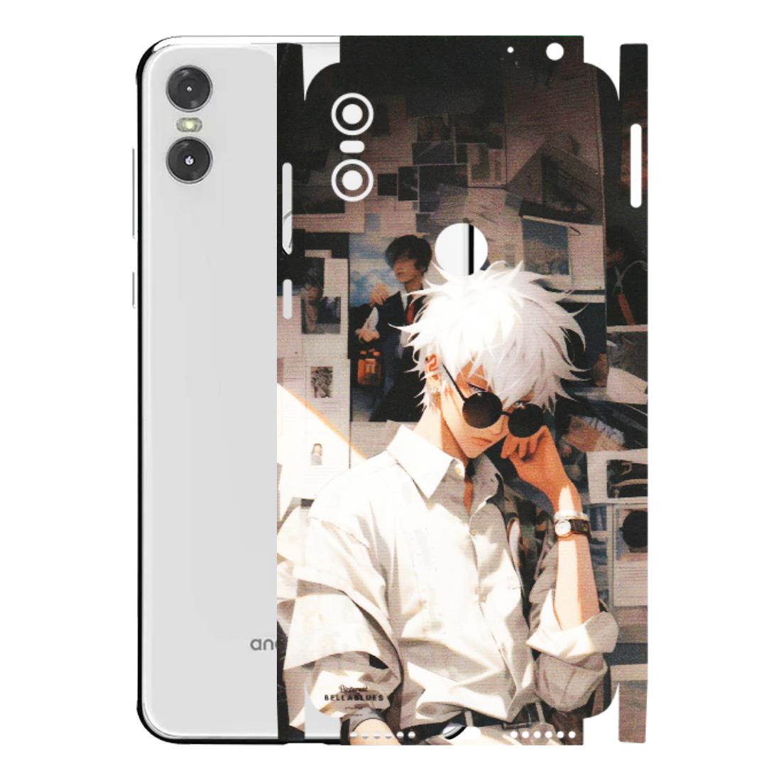 Motorola Phone Skins (All Models) - Gojo Satoru Jujustu Kaisen Anime - Matte Finish (M-156) Motorola Moto One