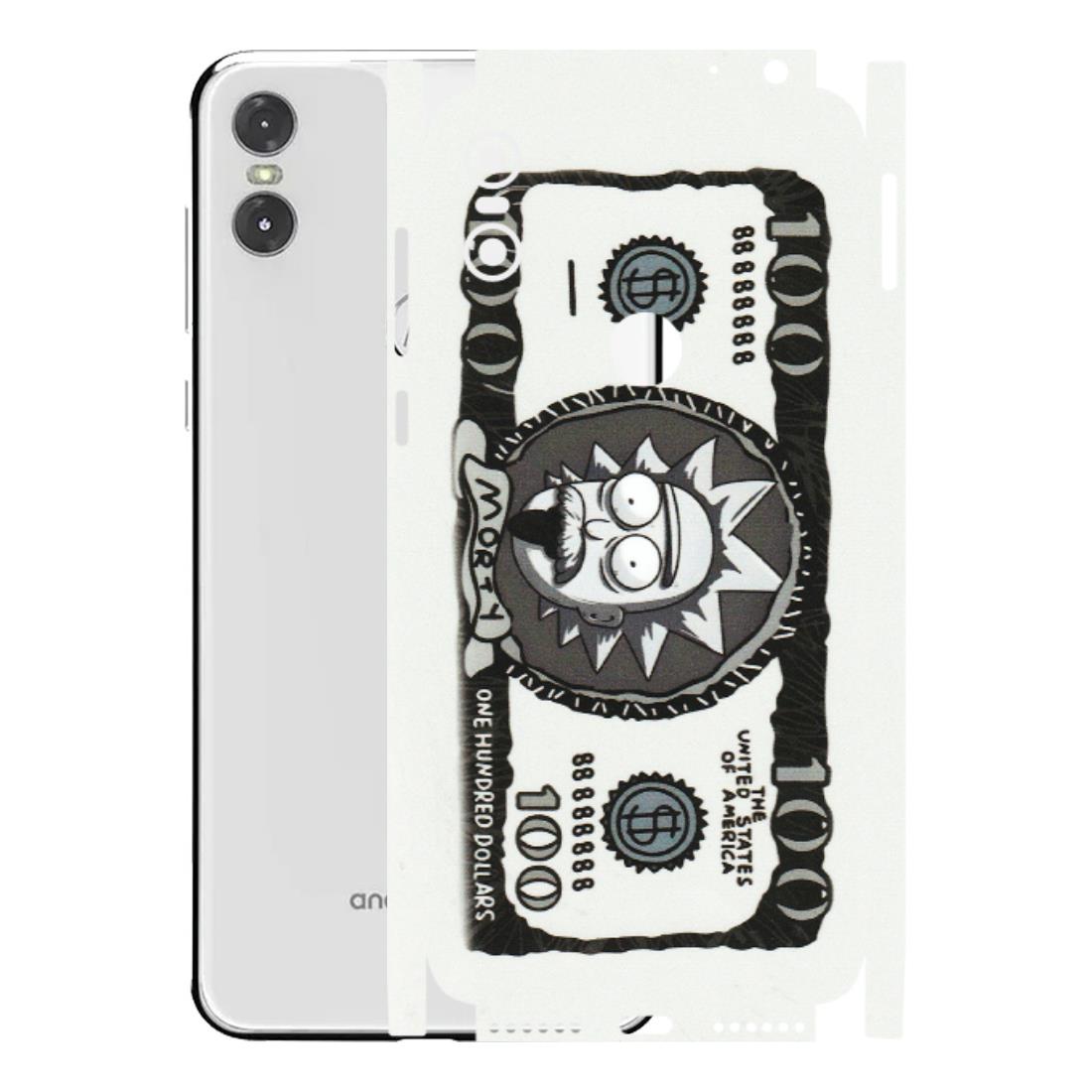 Motorola Phone Skins (All Models) - Rick And Morty Hundred Dollar Anime - Matte Finish (M-161) Motorola Moto One