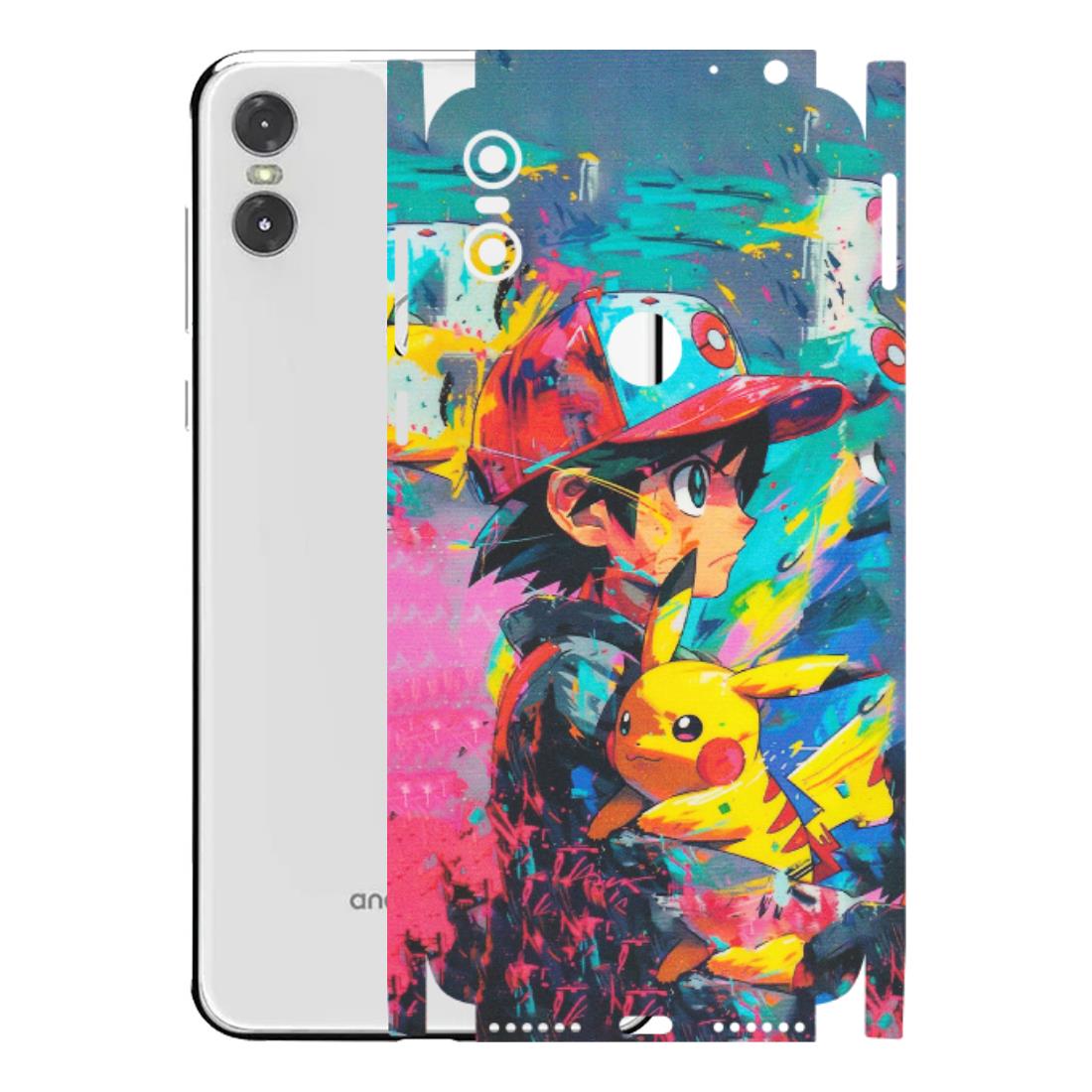 Motorola Phone Skins (All Models) - Ash & Pikachu - Matte Finish (M-26) Motorola Moto One