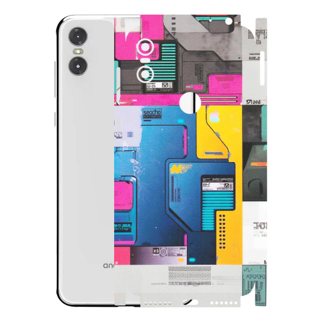 Motorola Phone Skins (All Models) - Colourfull Motherboard Internals - Matte Finish (M-55) Motorola Moto One