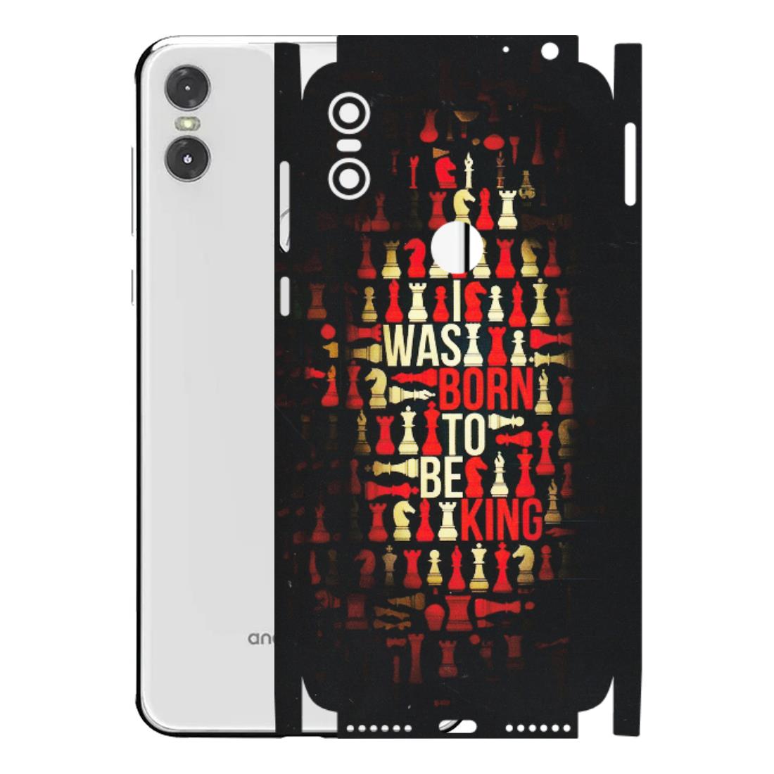 Motorola Phone Skins (All Models) - Born To Be King - Matte Finish (M-73) Motorola Moto One