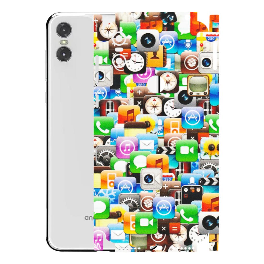 Motorola Phone Skins (All Models) - All Apple Icons - Matte Finish (M-93) Motorola Moto One