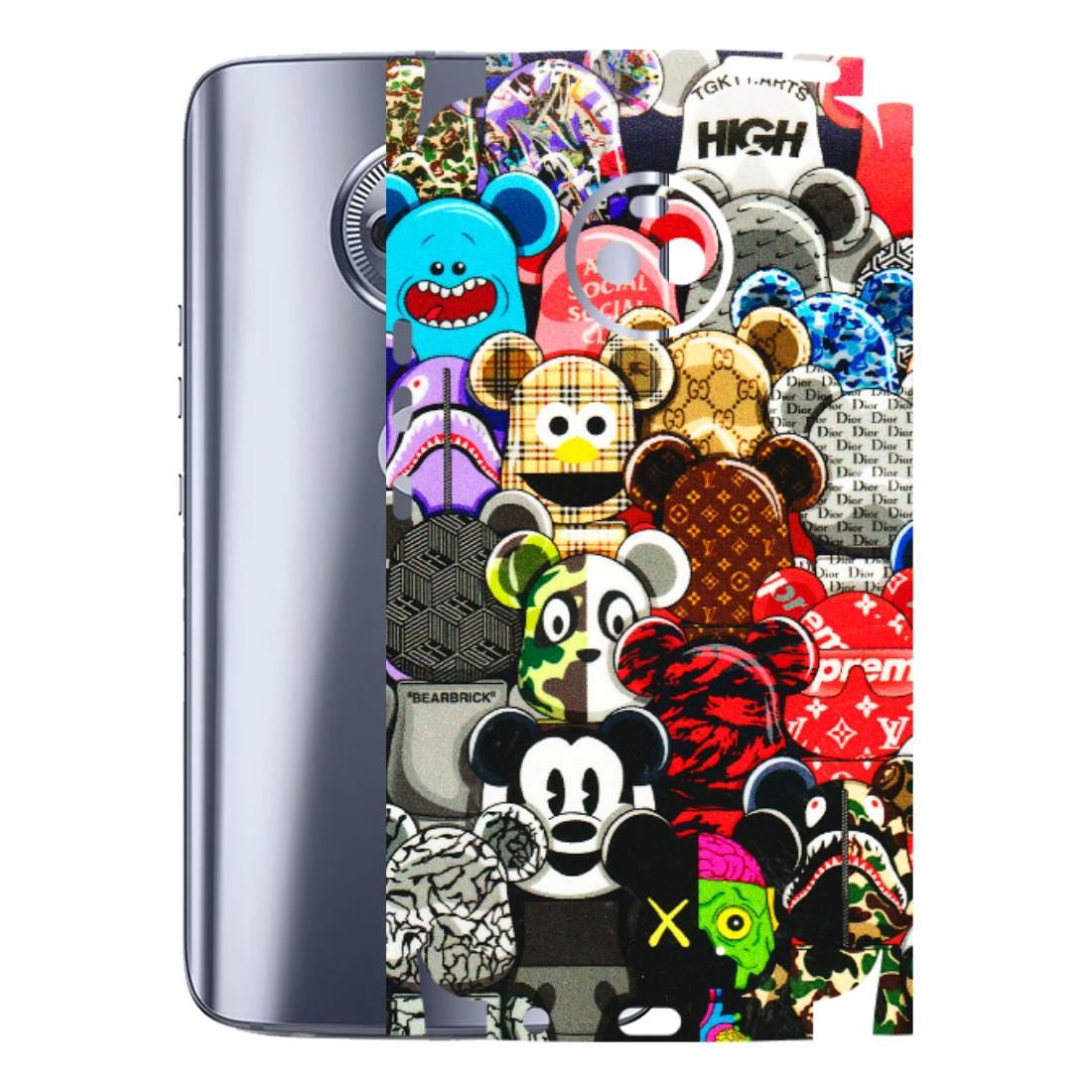 Motorola Phone Skins (All Models) - More Mickey Mouses - 3D Embossed Finish (L-118) Motorola Moto X4