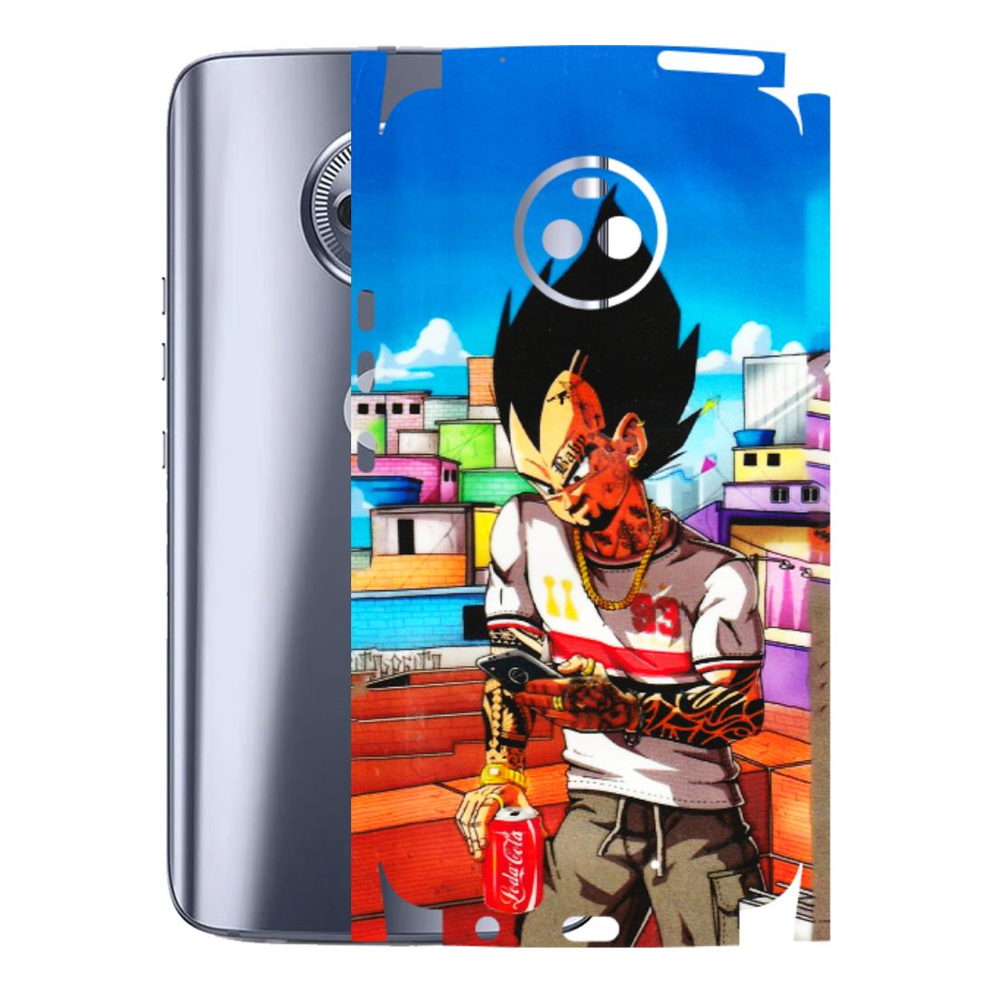 Motorola Phone Skins (All Models) - Vegeta - 3D Embossed Finish (L-136) Motorola Moto X4