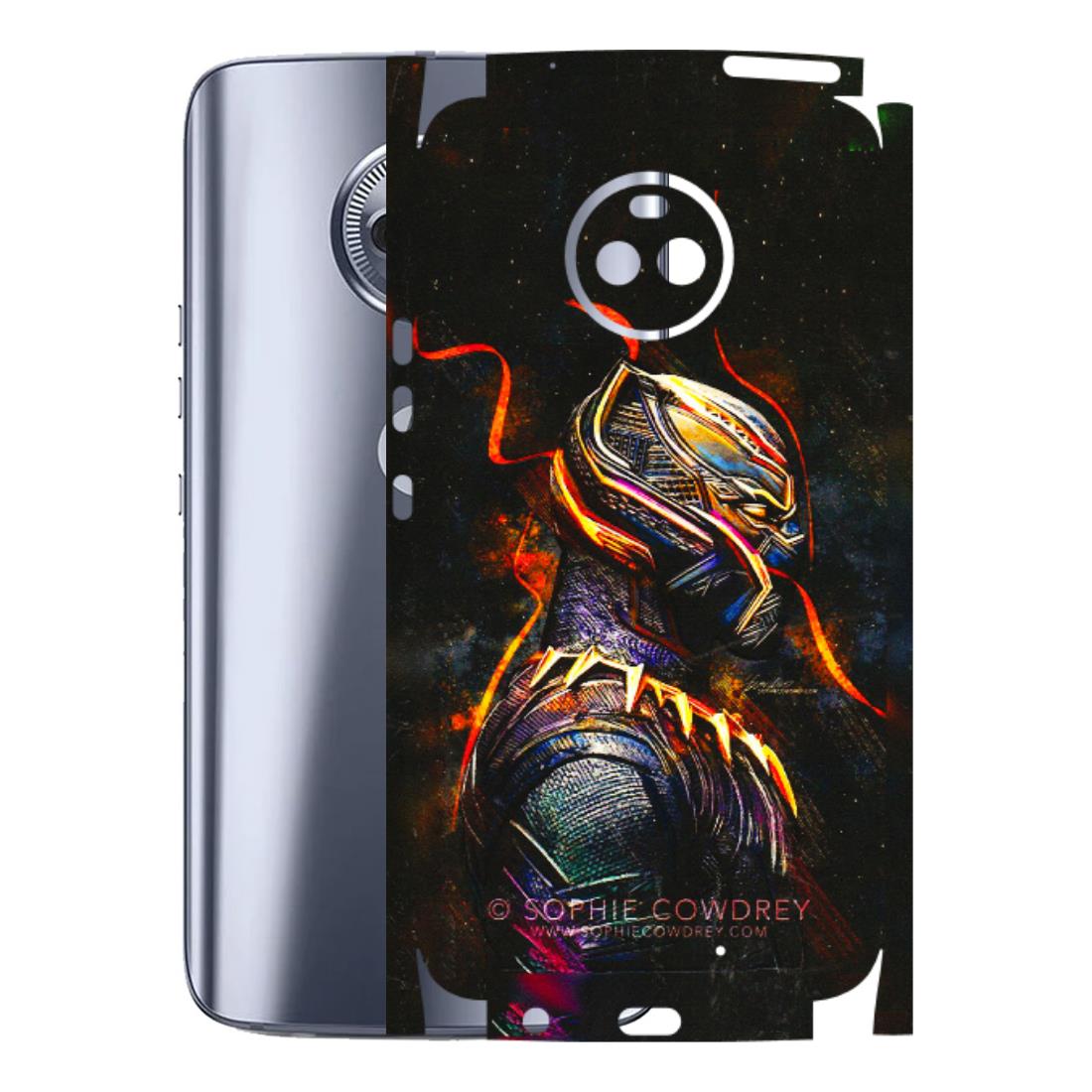 Motorola Phone Skins (All Models) - Black Panther - 3D Embossed Finish (L-190) Motorola Moto X4