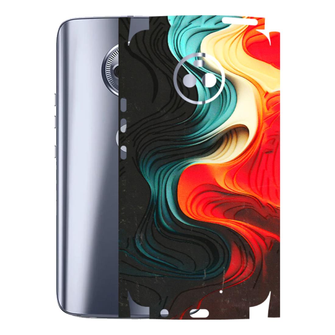 Motorola Phone Skins (All Models) - The Silky Swirl - 3D Embossed Finish (L-240) Motorola Moto X4